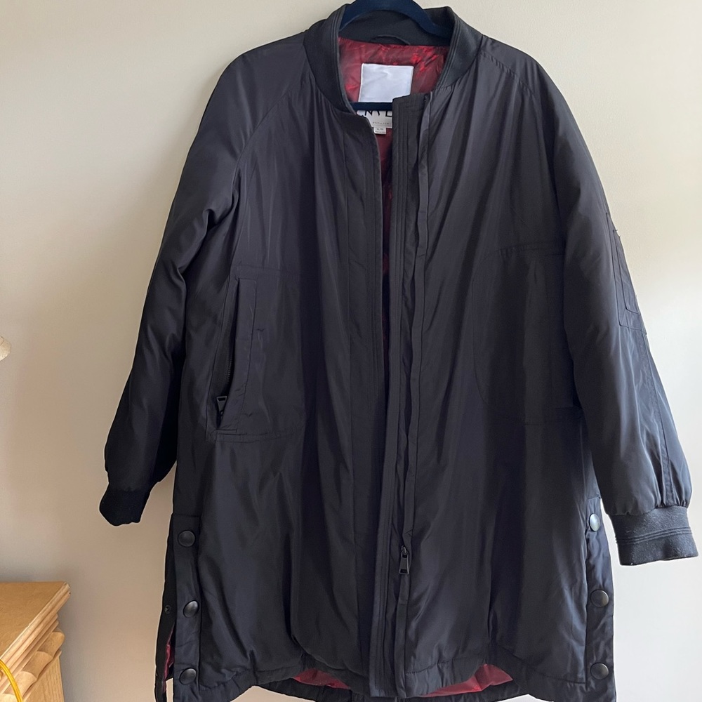 NVLT long bomber coat